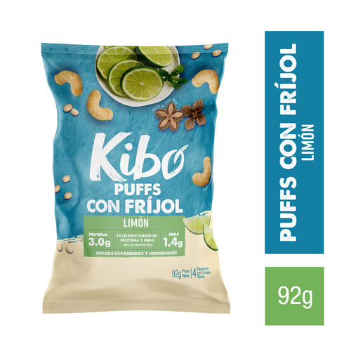 SNACKS KIBO 92G FRIJOL LIMON